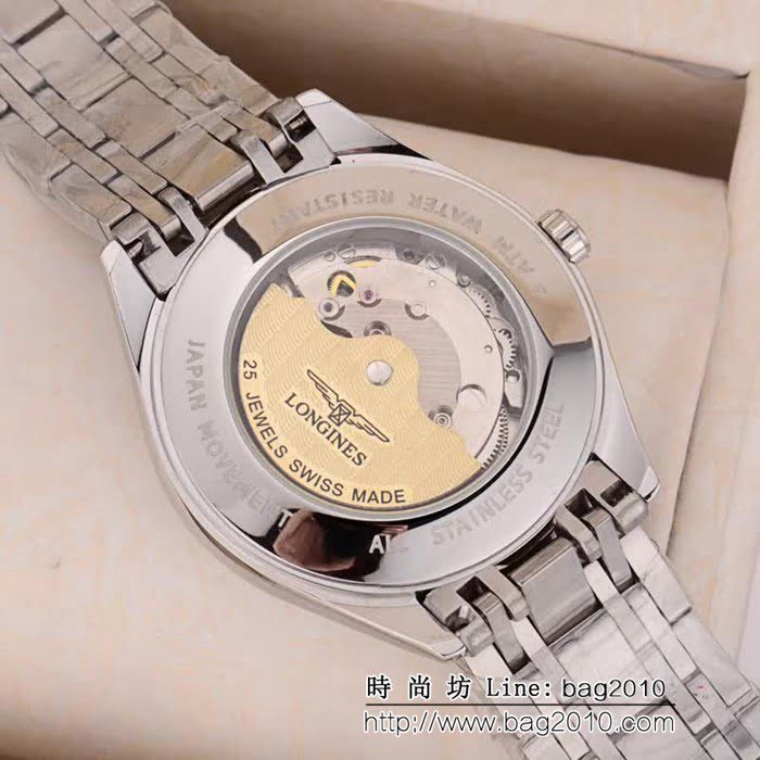 LONGINES浪琴 全自動機械 精品男士腕表 WSS0752